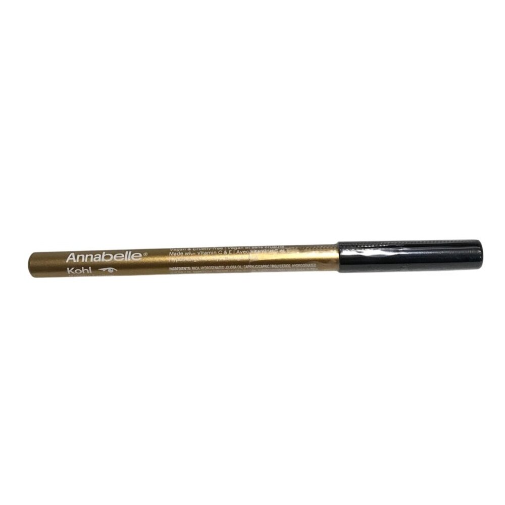 Annabelle Kohl Eyeliner Metallic Eyeliner 300 Pure Gold Hypoallergenic Vit E & C